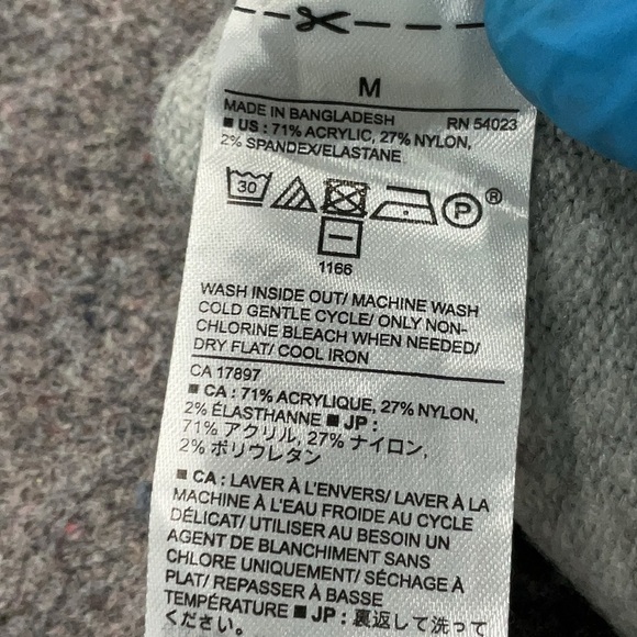 Banana Republic Heather Gray V-Neck Sweater - Picture 4 of 5